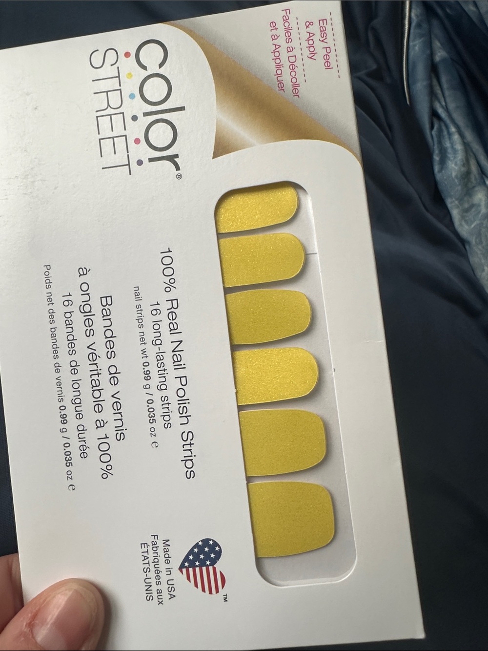 Color Street- Lemon Beat Drop - Picture 3 of 3